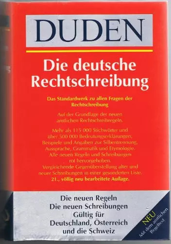 Duden die deutsche - 01.,