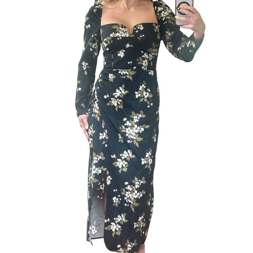 Reformation ledell midi dress - reformation,