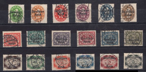 Timbres service reich - de,