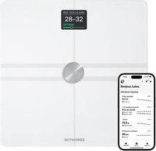 WITHINGS Body Comp - Balance connectée WIFI pèse-personne impédancemètre Blanc