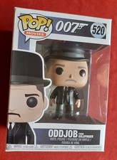 Figurine jouet statuette FUNKO POP MOVIES 520 - ODDJOB film JAMES BOND 007 .