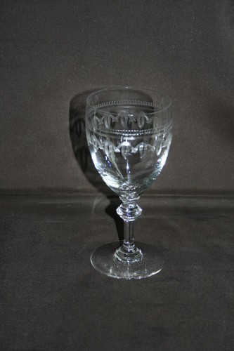 Verre table ancien pied - verre,