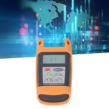 Fiber Optical Power Meter With Visual Fault Locator ‑70 To +6 DBm High Accur NEW