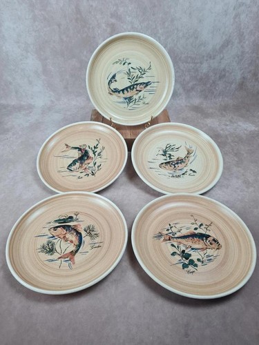 Lot assiettes vintage - 5,