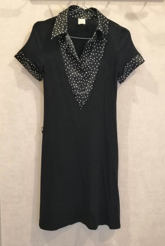 Robe noire effet superposé