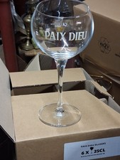 Verre Bière  Paix Dieu 25 Cl