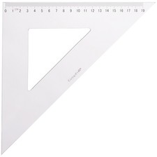 Equerre Plastique Transparente