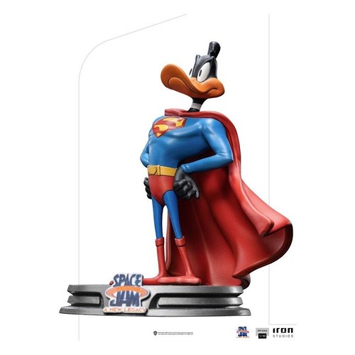 Daffy duck superman art scale - art,
