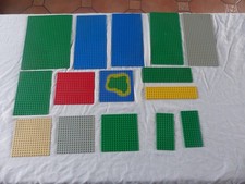 Lego : lot de 15 plaque de base toutes tailles et toutes couleurs