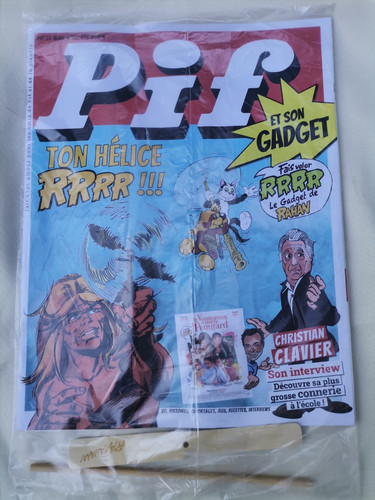 Pif gadget rahan sous blister - gadget,