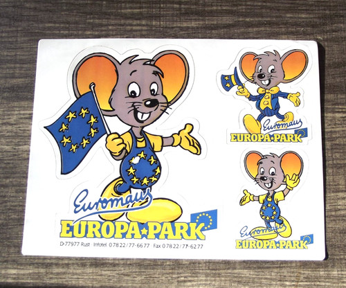 Sticker sheet german europa - of,