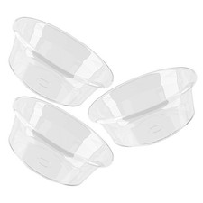  3 Pcs Bassine Plastique Cuve Pour Bain De Pied Pieds Lavage Biberon