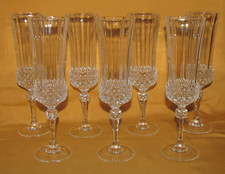 Série 7 flûtes à  Champagne