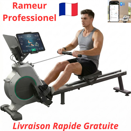 Rameur magnétique pro pliable - rameur,