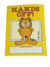 Garfield Name Bookplate HANDS