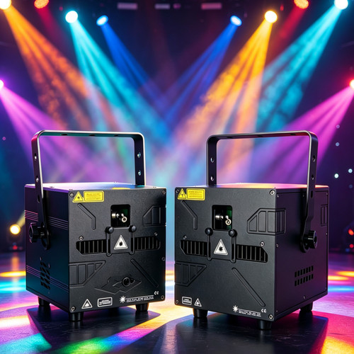 2pcs disco laser light - disco, dj