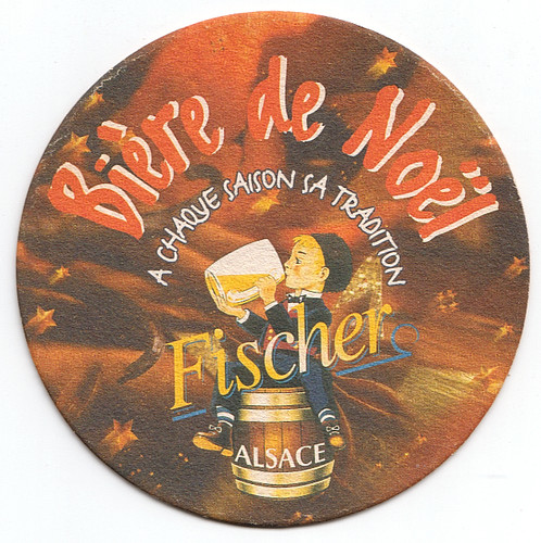 Sous bock fisher bière de - sous-bock,