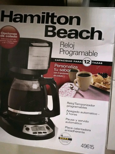 Hamilton beach black cup - hamilton,