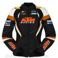 KTM Veste Motard en Cuir Veste