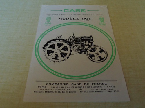 Prospectus brochure tracteur - prospectus,