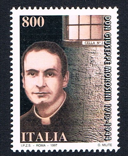 Italia francobollo don - italia,