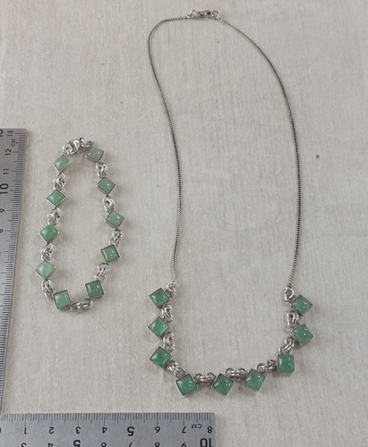 Parure bracelet collier - bracelet, +