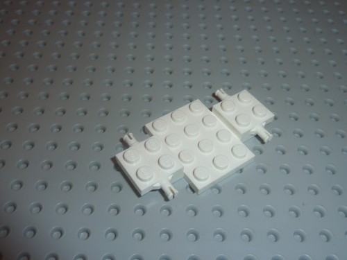 Lego white vehicle - 4, 7