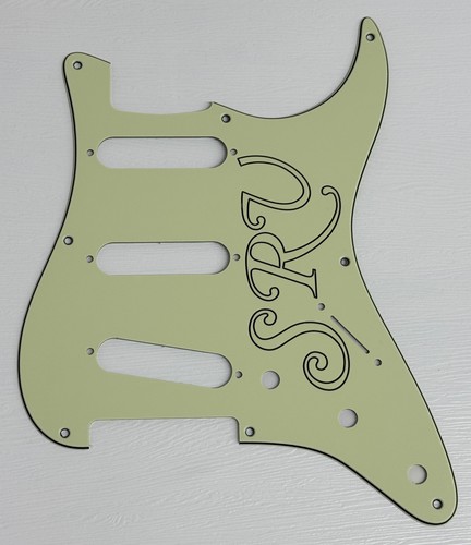 White pickguard scratch plate - white,