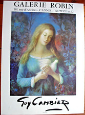 AFFICHE GUY CAMBIER.  -GALERIE
