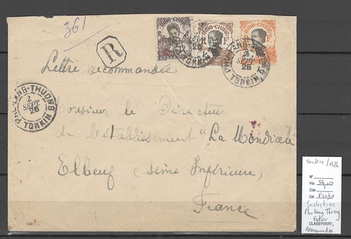 Indochine lettre entier - indochine,