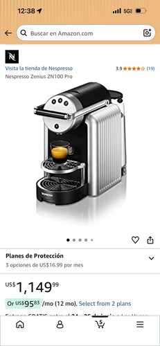 Nespresso zenius zn100 - nespresso,
