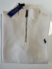 Pull half zip col camionneur Ralph Lauren homme old money