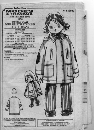 Patron enfant fille - fille, 2006
