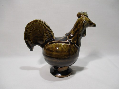 Ancienne tirelire casser coq - tirelire, a