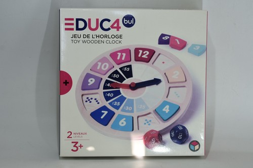 Bois jeu horloge - bois,