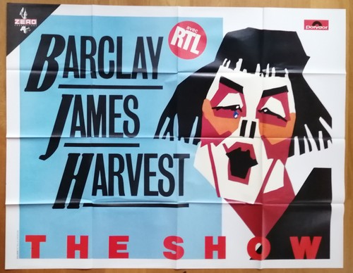 Barclay james harvest affiche - harvest,