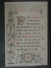 image pieuse priere de saint