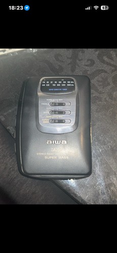 Walkman aiwa - walkman,
