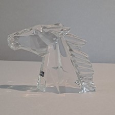 Tête de cheval en cristal