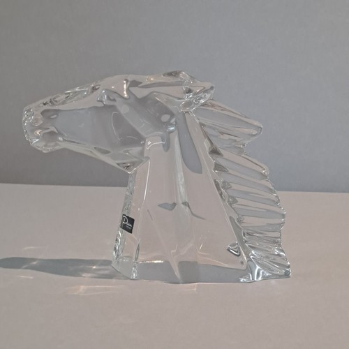 Tête cheval cristal - en,