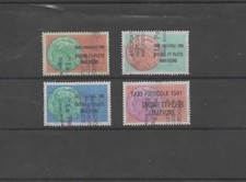 FISCAUX  LOT DE 4 TAXES PISCICOLES  ENGINS ET FILETS AMATEURS DE 1988 89 90 91