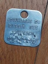 jeton mines ricard houilleres du bassin des cevennes