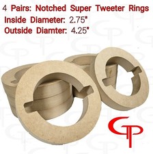 Notched super tweeter door - notched,