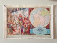 ANCIEN CHROMO LE JALAPA - LA GAULE EN 714 ENTREE DE CHARLES MARTEL A PARIS