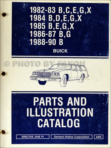 Livre pièces buick - de,