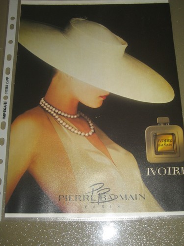 Publicité papier parfum - publicité,