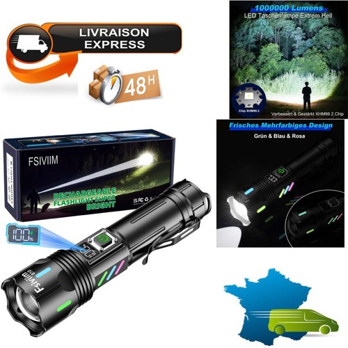 Lampe torche led ultra - lampe,