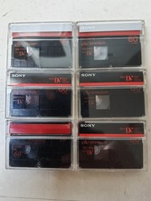 Lot 6 Cassettes k7 MiniDV SONY