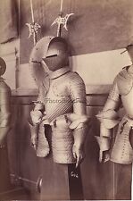 Armure Moyen Âge Photo moderne Vintage albumine ca 1885