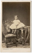 2 Photo Pau Enfant Cdv Carte